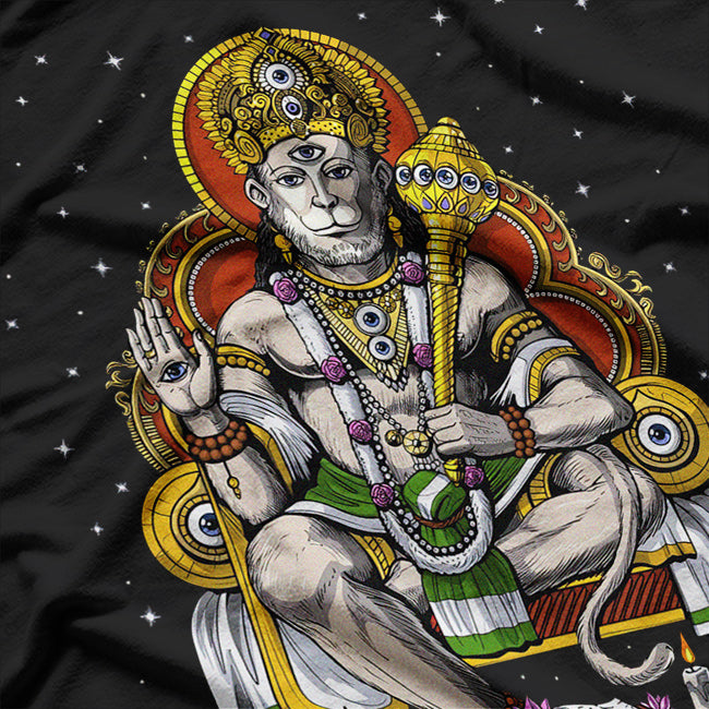 Hanuman The Monkey God of Hinduism and Devotion T-Shirt