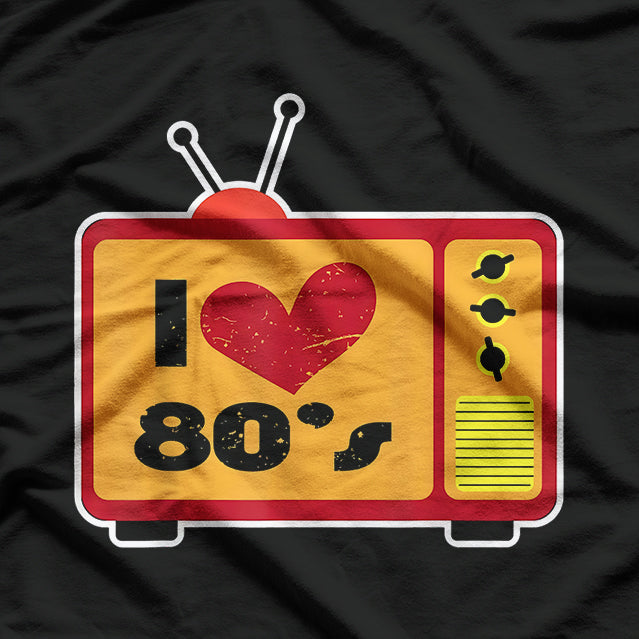 I Love the 80s – Funny Radio-Inspired T-Shirt