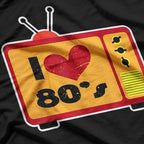 I Love the 80s – Funny Radio-Inspired T-Shirt
