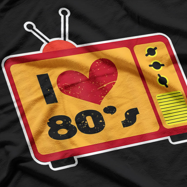 I Love the 80s – Funny Radio-Inspired T-Shirt