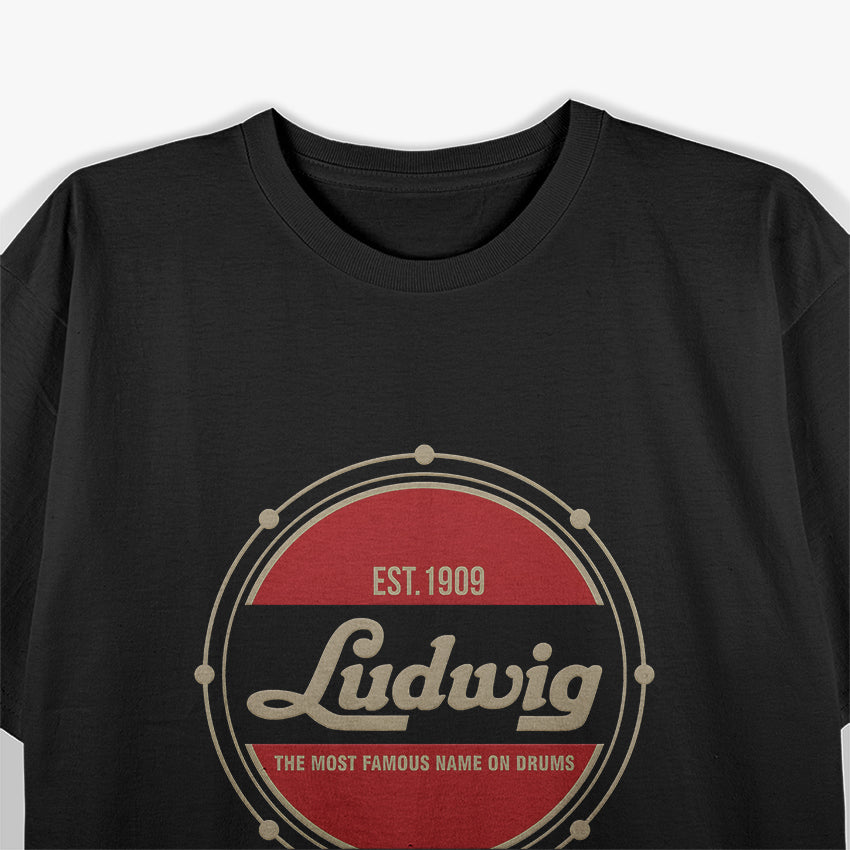 LUDWIG DRUMS, Drums Drummer T-Shirt