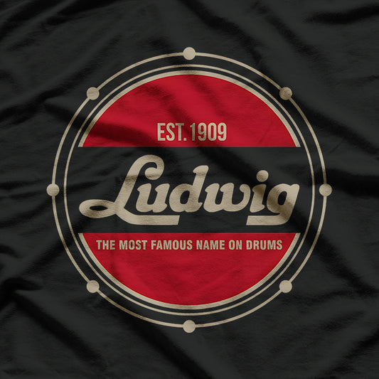 LUDWIG DRUMS, Drums Drummer T-Shirt