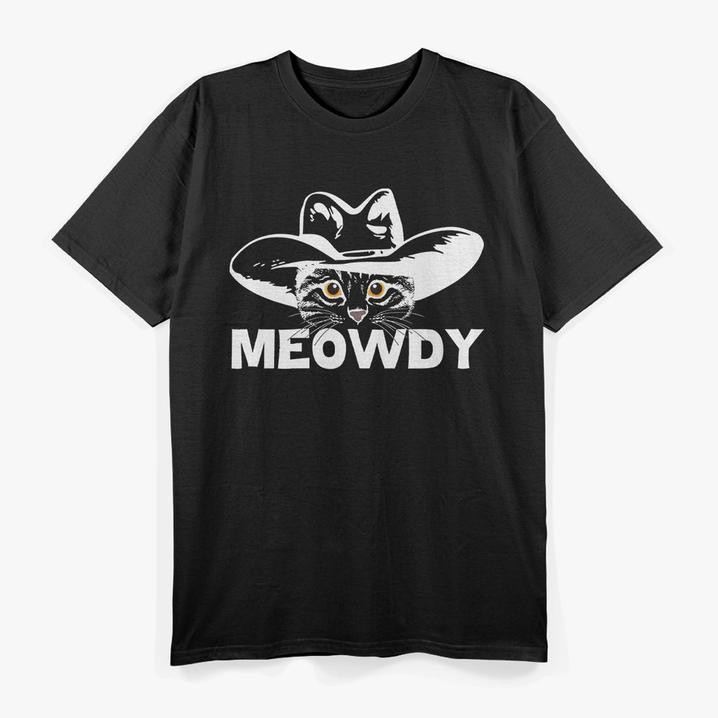 Meowdy Cat Cowboy T-Shirt