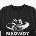Meowdy Cat Cowboy T-Shirt