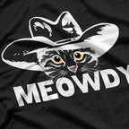 Meowdy Cat Cowboy T-Shirt