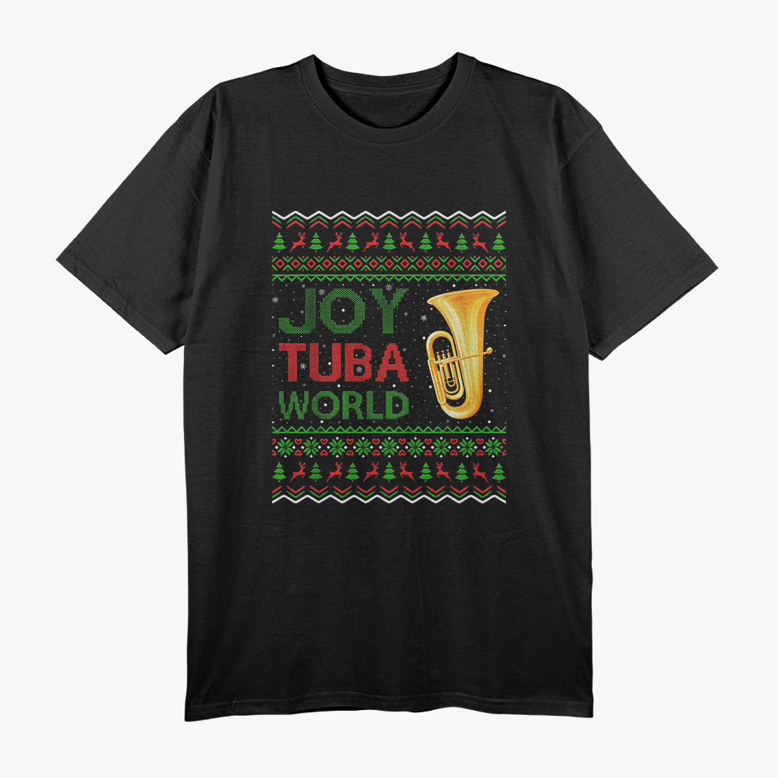 Music Lover Xmas Gift Ugly T-Shirt