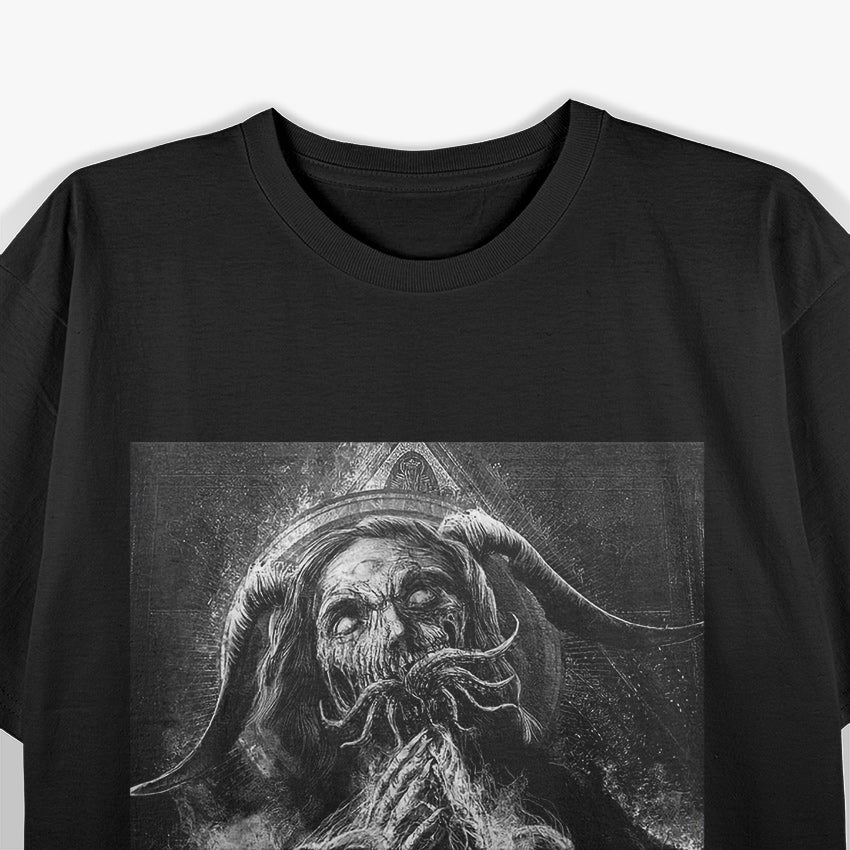 Occult Girl Gothic - A Haunting Blend of Dark Elegance and Mystical Charm T-Shirt