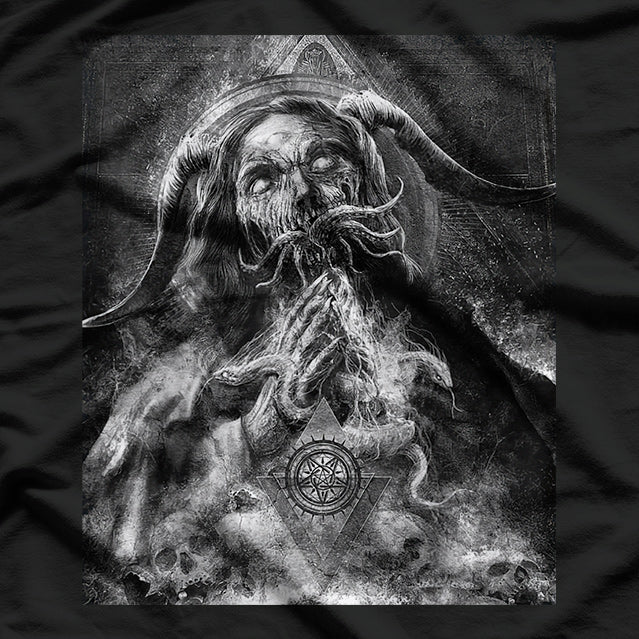 Occult Girl Gothic - A Haunting Blend of Dark Elegance and Mystical Charm T-Shirt