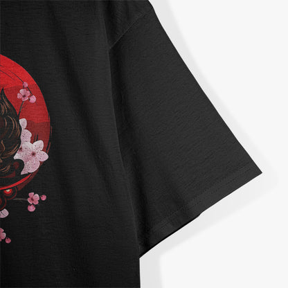 Oni Demon Bushido Warrior Katana Sword and Japanese Samurai Spirit T-Shirt