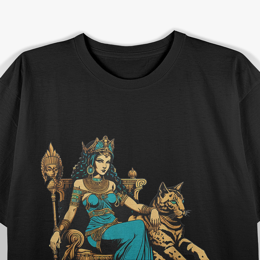 Queen Cleopatra Egyptology and the Legacy of Ancient Egypt T-Shirt