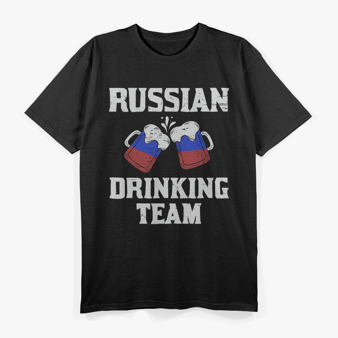 Russia Beer Squad Flag & Fun T-Shirt