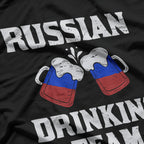 Russia Beer Squad Flag & Fun T-Shirt
