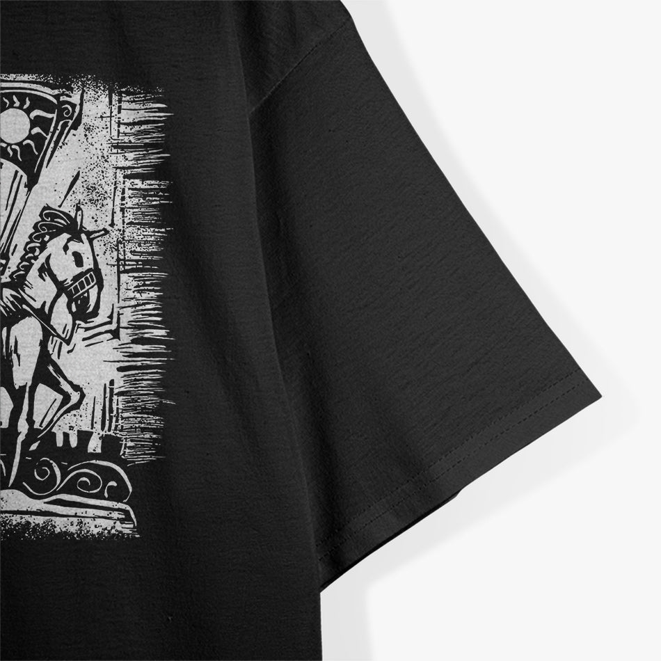 Tarot Death Card The Mysterious Horseman of Transformation T-Shirt