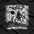 Tarot Death Card The Mysterious Horseman of Transformation T-Shirt