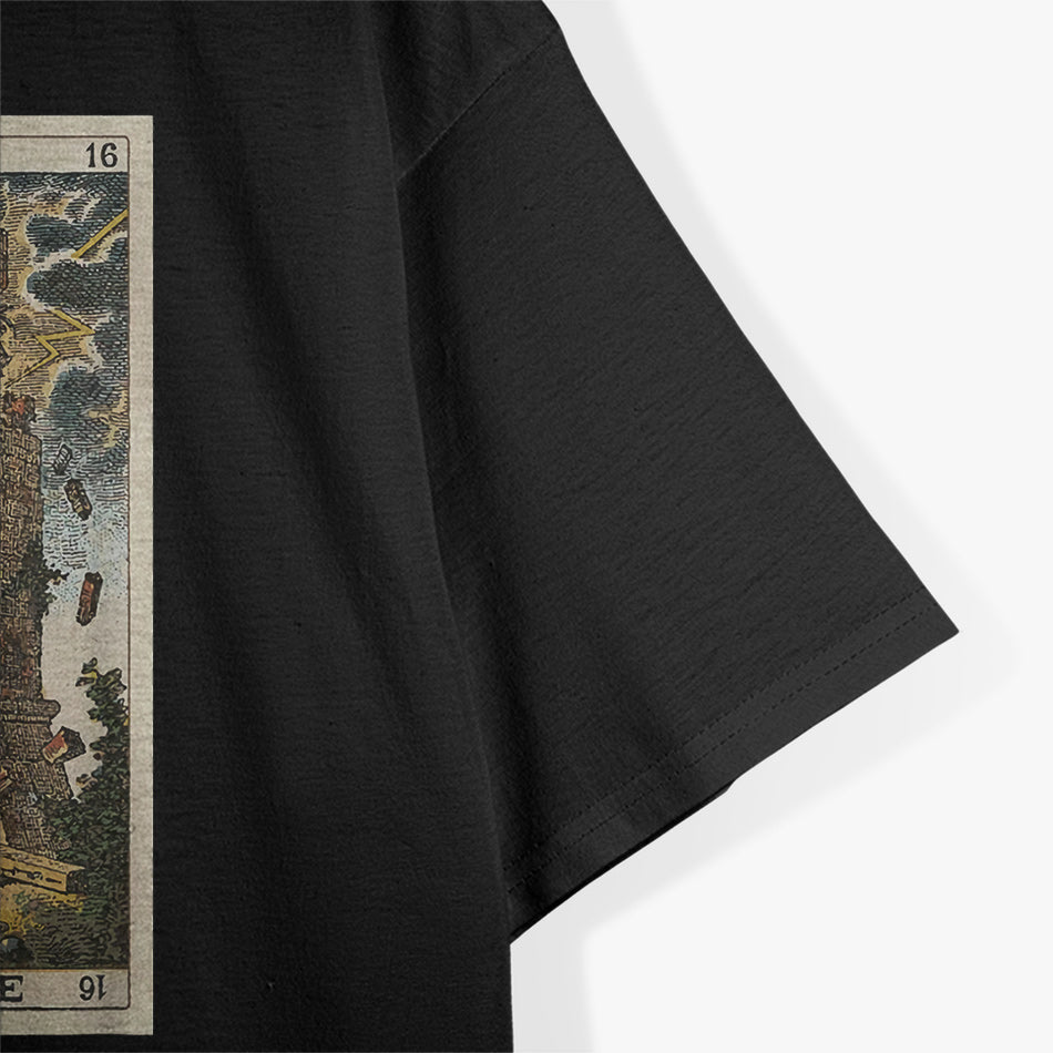 The Tower Tarot Card XVI - A Symbol of Chaos and Transformation T-Shirt