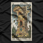The Tower Tarot Card XVI - A Symbol of Chaos and Transformation T-Shirt