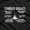Tuxedo Cat Rules Tuxedo Cat Lover Tuxedo Cat Owner T-Shirt