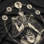 Hail Seitan Occult Vegan Chef Baphomet with a Twist of Humor T-Shirt