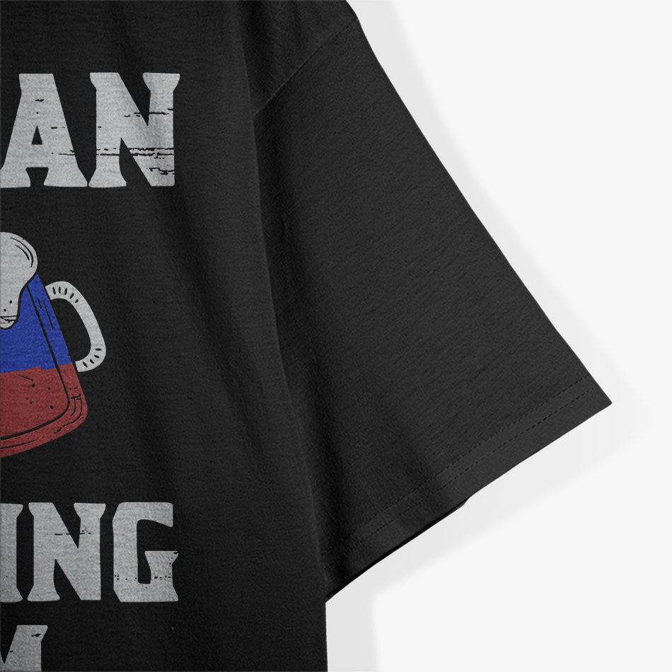 Russia Beer Squad Flag & Fun T-Shirt