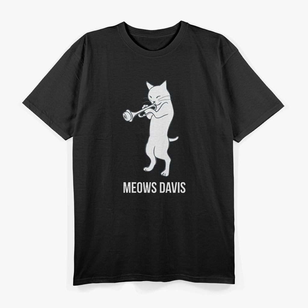 Funny Cat Playing Trumpet T-Shirt