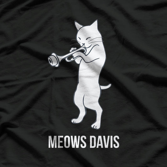 Funny Cat Playing Trumpet T-Shirt