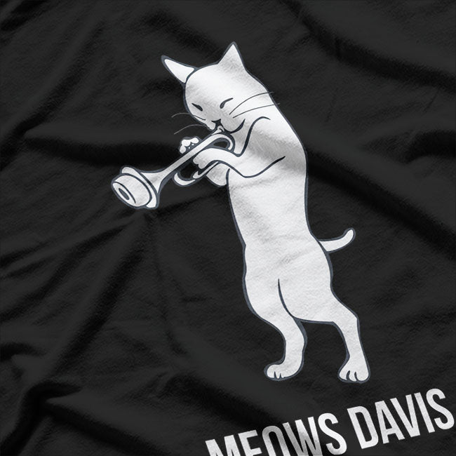 Funny Cat Playing Trumpet T-Shirt