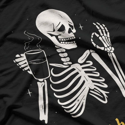 Trying My Best Funny Skeleton T-Shirt