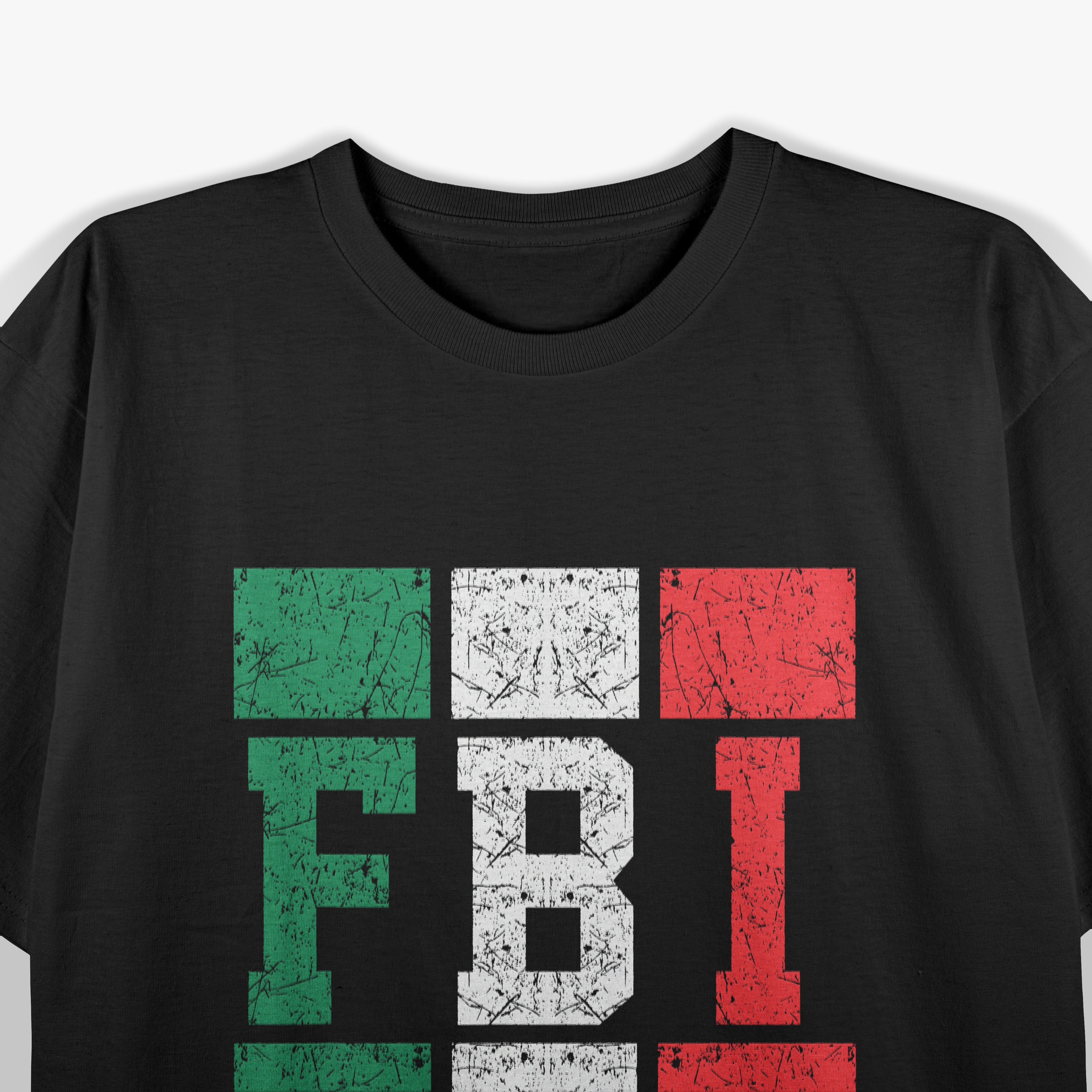 Full Blooded Italian Funny FBI Gift T-Shirt