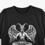 Baphomet Pentagram Iconic Symbol of Occult Power and Dark Mysticism T-Shirt
