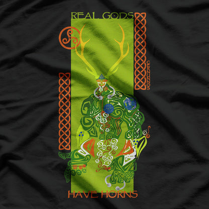 Cernunnos, Pagan Celtic Horned God of Nature T-Shirt