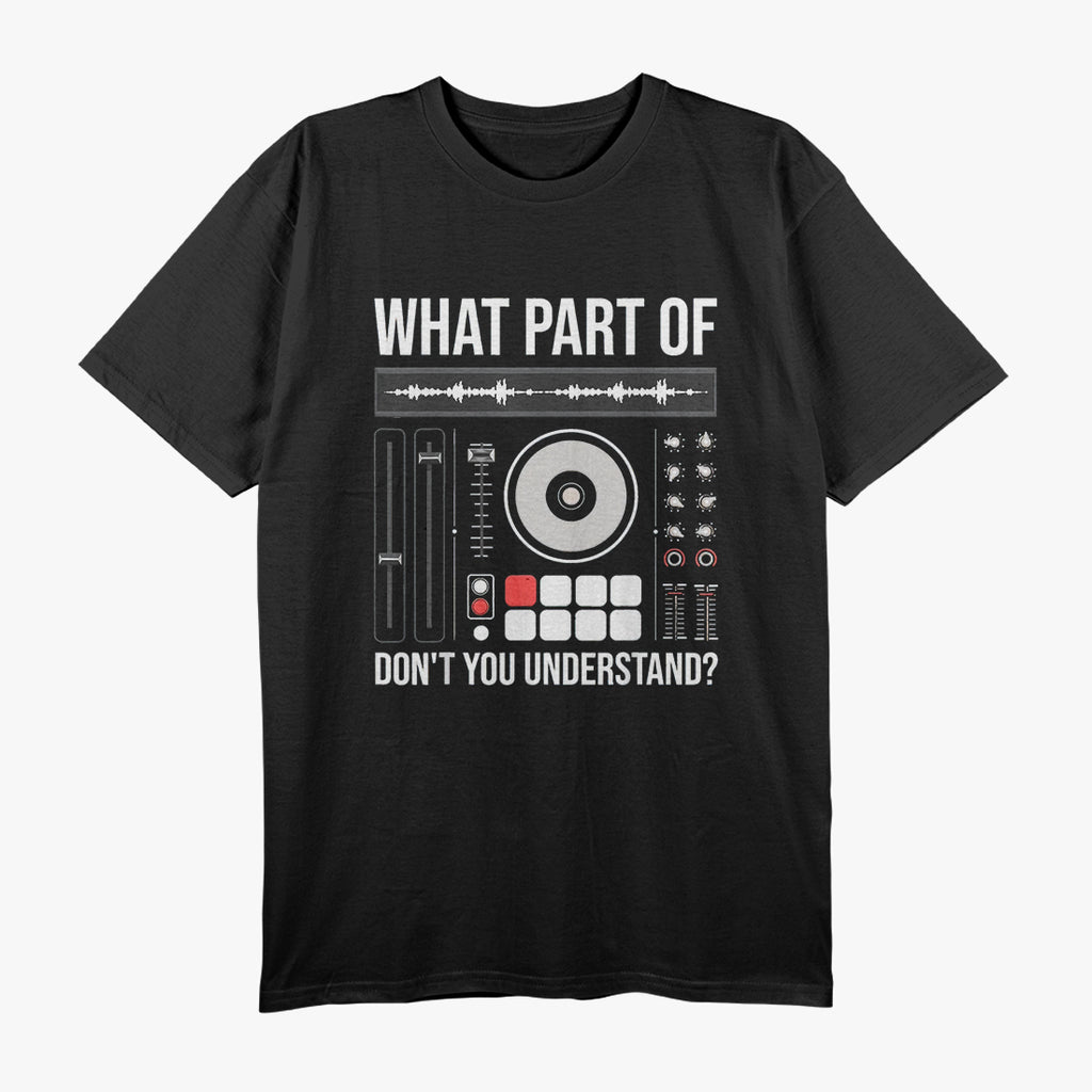 Cool Sound Engineer Art DJ Mixing Desk Lovers T-Shirt