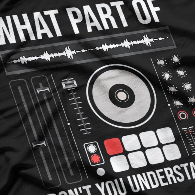 Cool Sound Engineer Art DJ Mixing Desk Lovers T-Shirt