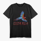 Costa Rica Bird Scarlet Macaw Central American Country T-Shirt