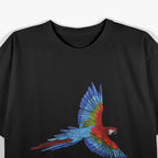 Costa Rica Bird Scarlet Macaw Central American Country T-Shirt