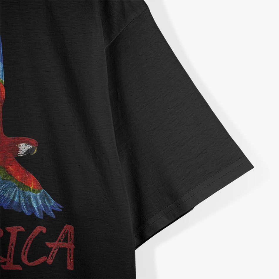 Costa Rica Bird Scarlet Macaw Central American Country T-Shirt