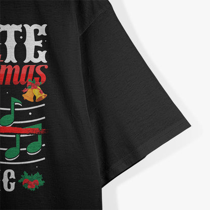 I Hate Christmas Music Funny Xmas Music Sarcasm Musician T-Shirt