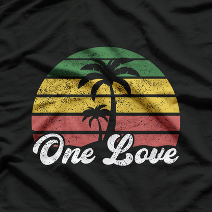 Jamaica One Love Reggae, Caribbean Music, and the Spirit of Rasta T-Shirt