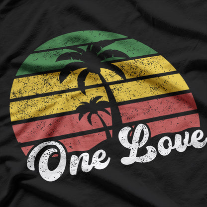 Jamaica One Love Reggae, Caribbean Music, and the Spirit of Rasta T-Shirt