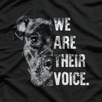 Love Pit Bull / We Are Their Voice T-Shirt