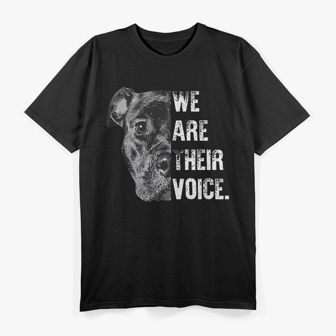 Love Pit Bull / We Are Their Voice T-Shirt