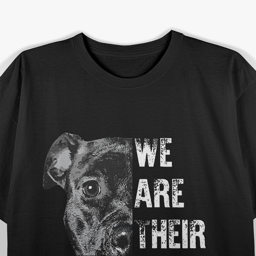 Love Pit Bull / We Are Their Voice T-Shirt