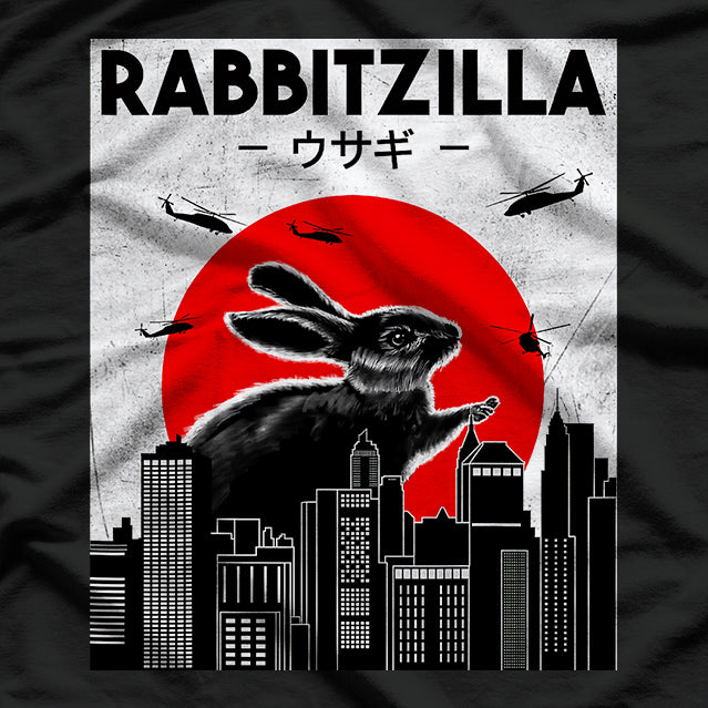 Rabbit Bunny Rabbit Rabbitzilla T-Shirt