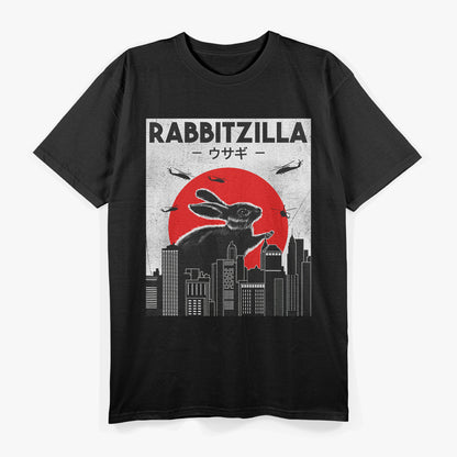 Rabbit Bunny Rabbit Rabbitzilla T-Shirt