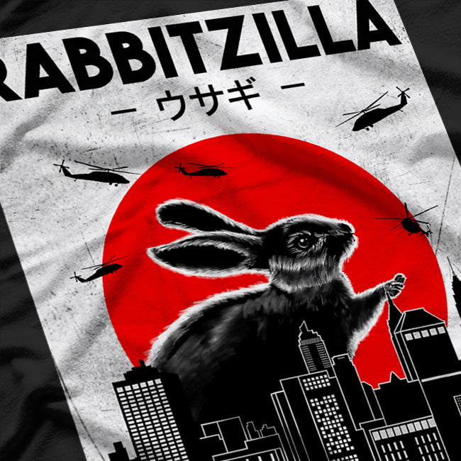 Rabbit Bunny Rabbit Rabbitzilla T-Shirt