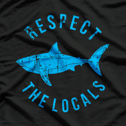 Men’s Respect The Locals Shark T-Shirt