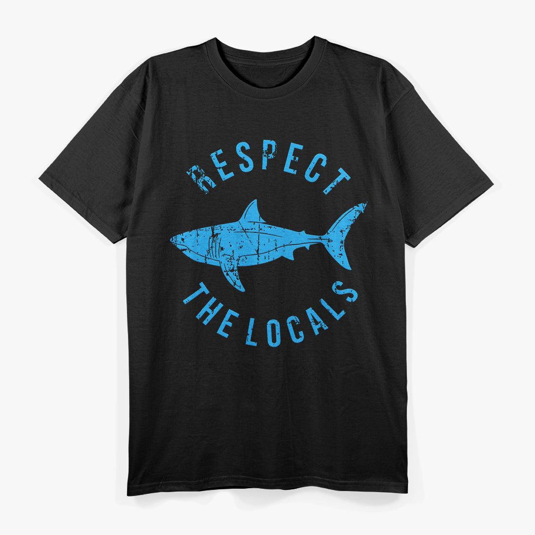 Men’s Respect The Locals Shark T-Shirt