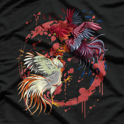 Cockfight Chicken Farm Rooster T-Shirt