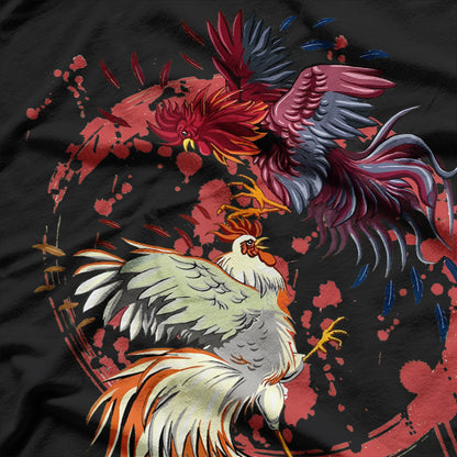 Cockfight Chicken Farm Rooster T-Shirt