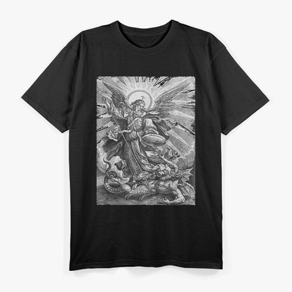 Saint Michael the Archangel Catholic Angel Warrior T-Shirt