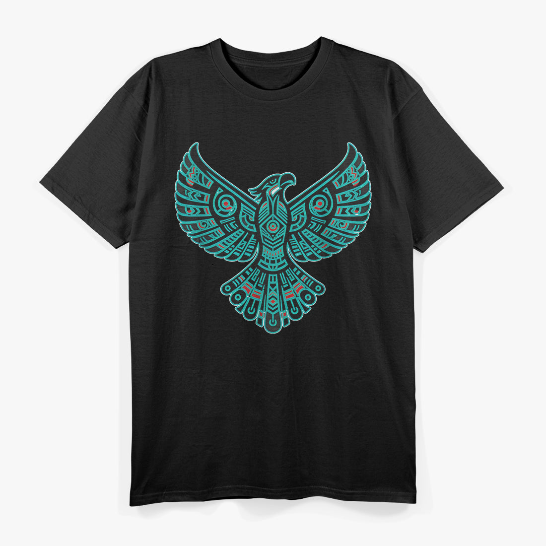 Thunderbird Native American Tribal Art with Powerful Symbolism T-Shirt